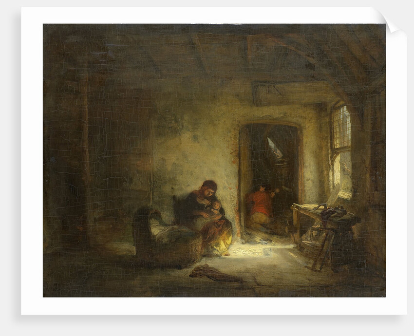 Sunny room by Eugène François de Block