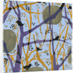 Trees and birds in my garden 3 by Anna Zaliski