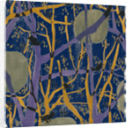 Trees and birds in my garden 8 by Anna Zaliski