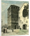 Trieste Italy Church 1876 by Anonymous