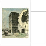 Trieste Italy Church 1876 by Anonymous