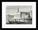 Arrival of Denis Papin in Venice by Anonymous