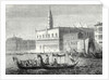 Arrival of Denis Papin in Venice by Anonymous