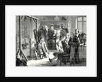 Papin Conducts an Experiment with His Powder Machine in Front of the Professors of the University of Marburg by Anonymous