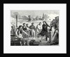 The Boatmen of the Weser Chop Papin's Steamboat in Pieces by Anonymous