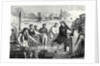 The Boatmen of the Weser Chop Papin's Steamboat in Pieces by Anonymous