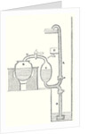 Cross Section of the Steam Engine of Savery by Anonymous