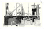 Cross Section of Condensing Machine or Watt's Low Pressure Machine by Anonymous
