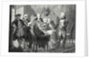 Meeting Held at the Estate of the Marquis Ducrest for Reviewing Plans of the Marquis Jouffroy by Anonymous