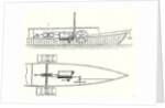 Mechanism of Marquis De Jouffrey's Paddle Steamer's Engine by Anonymous