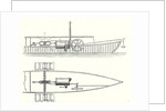 Mechanism of Marquis De Jouffrey's Paddle Steamer's Engine by Anonymous
