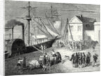 Fulton Boards His Steamboat the 'Clermont' in New York for Its First Trip April 11 1807 by Anonymous