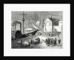 Fulton Boards His Steamboat the 'Clermont' in New York for Its First Trip April 11 1807 by Anonymous