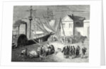 Fulton Boards His Steamboat the 'Clermont' in New York for Its First Trip April 11 1807 by Anonymous