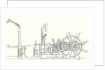 The Engine and Shaft of the Wheels of the 'Clermont' Steamboat Built by Fulton in 1807 by Anonymous