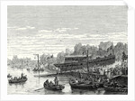 The 'Charles-Philippe' Launched on the Seine at Bercy by the Marquis De Jouffroy on 20 August 1816 by Anonymous
