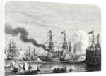 The 'Great Western' and 'sirius' Steamships Entering the Port of New York after Crossing the Atlantic by Anonymous