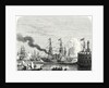 The 'Great Western' and 'sirius' Steamships Entering the Port of New York after Crossing the Atlantic by Anonymous