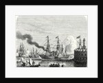 The 'Great Western' and 'sirius' Steamships Entering the Port of New York after Crossing the Atlantic by Anonymous