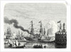 The 'Great Western' and 'sirius' Steamships Entering the Port of New York after Crossing the Atlantic by Anonymous