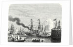 The 'Great Western' and 'sirius' Steamships Entering the Port of New York after Crossing the Atlantic by Anonymous