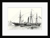 The 'sphinx' the First Steam Warship from the French Navy Built in 1830 by Anonymous