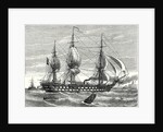 The 'Napoleon' French Steam-Propelled Warship Launched in 1849 by Anonymous