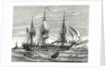 The 'Napoleon' French Steam-Propelled Warship Launched in 1849 by Anonymous