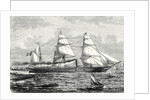 The 'Perière' Transatlantic Liner Launched in 1866 by Anonymous