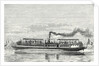 Steamboat Intended to Serve As a Ferry Service on the Seine During the Exposition 1867 (Propeller Model) by Anonymous