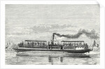 Steamboat Intended to Serve As a Ferry Service on the Seine During the Exposition 1867 (Propeller Model) by Anonymous