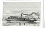 Steamboat Intended to Serve As a Ferry Service on the Seine During the Exposition 1867 (Propeller Model) by Anonymous