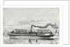 Steamboat Intended to Serve As a Ferry Service on the Seine During the Exposition 1867 (Propeller Model) by Anonymous