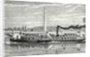 Steamboat Intended to Serve As a Ferry Service on the Seine During the Universal Exposition 1867 (Model with Impellers) by Anonymous