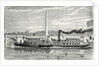 Steamboat Intended to Serve As a Ferry Service on the Seine During the Universal Exposition 1867 (Model with Impellers) by Anonymous