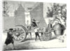 The First Steam Car Tested by the Inventor Cugnot at Arsenal in Paris in 1770 by Anonymous