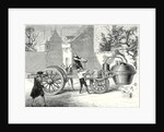 The First Steam Car Tested by the Inventor Cugnot at Arsenal in Paris in 1770 by Anonymous