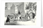 The First Steam Car Tested by the Inventor Cugnot at Arsenal in Paris in 1770 by Anonymous