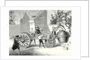 The First Steam Car Tested by the Inventor Cugnot at Arsenal in Paris in 1770 by Anonymous