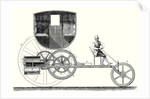 Steam Car Driving on Ordinary Roads Built in 1801 by Anonymous