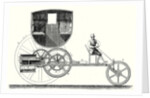 Steam Car Driving on Ordinary Roads Built in 1801 by Anonymous