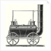 Stephenson's Locomotive with Coupled Wheels by Anonymous