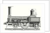 Sideview of a Locomotive Showing the Mechanism of the Engine by Anonymous