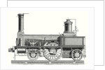 Sideview of a Locomotive Showing the Mechanism of the Engine by Anonymous