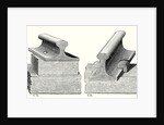 Example of a Rail Pad and a Vignoles Rail by Anonymous