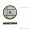 Nineteenth Century Railway Features: Rectangular Turning Plate and a Cross Section of This Plate by Anonymous