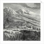 The 'Rail Central' Railway Established in 1866 on the Mont Cenis by Anonymous