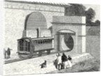Entrance of the Atmospheric London to Sydenham Railway Established in 1865 by Anonymous