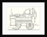 Cross Section of M. Calla's Traction Engine by Anonymous