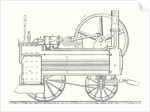 Cross Section of M. Calla's Traction Engine by Anonymous